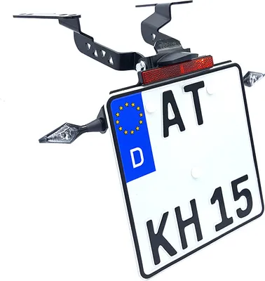 Produktbild von alpha Technik Kennzeichenhalter für  Honda CB650RA und CBR650RA für CBR650R RH01 EURO4