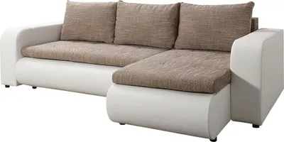 Produktbild von MIRJAN24 Ecksofa Brooklyn, Eckouch mit Bettkasten und Schlaffunktion, Couchgarnitur, Polsterecke vom Hersteller (Soft 017 + Lawa 02)