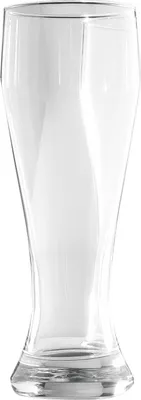 Produktbild von Van Well Transparentes, unifarbenes Weizenbierglas mit 500 ml Fassungsvermögen