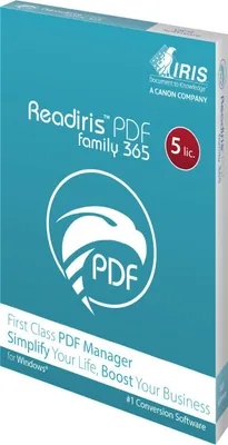 Image de I.R.I.S. Readiris PDF Famille 365