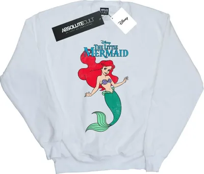 Produktbild von Disney - "The Little Mermaid" Sweatshirt für Damen BI13517 (XL) (Weiß)