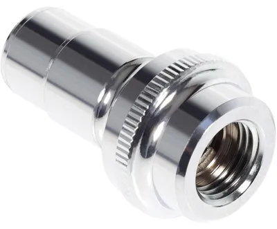 Zdjęcie produktu dla Alphacool 13882, Przyłącze węża, Mosiądz, Chrom, 1/4", Męska, Żeńska