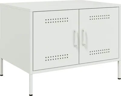Obrázok produktu pre Maison Exclusive - Konferenčný stolík Biely 68x50x50,5 cm Oceľ