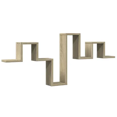Image de vidaXL Étagère murale Chêne Sonoma 104,5x10x43 cm Bois composite
