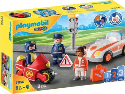 Produktbild von PLAYMOBIL 1.2.3. 71156 Helden des Alltags