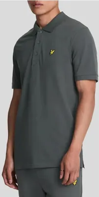 Produktbild von Lyle & Scott Herren Polo Grau 485362 : Größe - XL Größe: XL