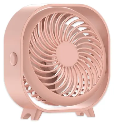 Produktbild von er, wiederaufladbarer Tischventilator, tragbarer Mini-Ventilator für Büro, Studentenwohnheim oder Zuhause, geräuscharm.