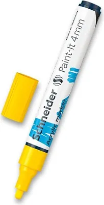 Immagine prodotto di Pennarello acrilico Schneider Paint-It 320 giallo