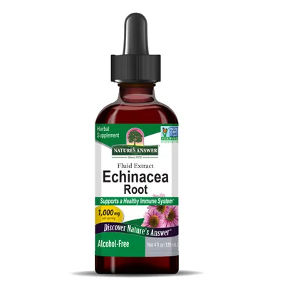 Produktbild von Nature’s Answer Echinacea Kräuterextrakt Alkoholfrei – 120 ml