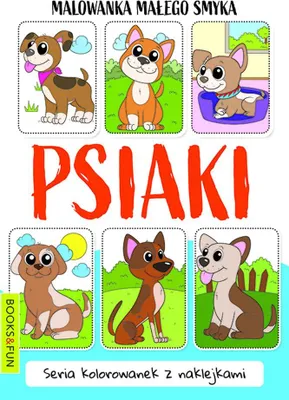 Immagine prodotto di Psiaki. Kolorowanka dla dzieci