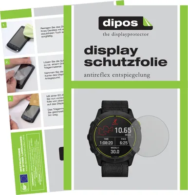 Produktbild von 2x Schutzfolie für Garmin Enduro Smartwatch matt Displayschutzfolie Folie Display Schutz dipos