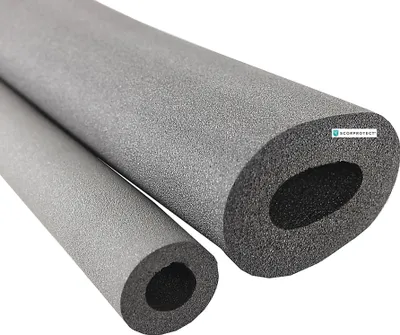 Produktbild von Kautschuk Rohrisolierung 2m Heizung und Sanitär hochflexibel GRAU Rohraussendurchmesser x Isolierstärke: 35 mm Rohr x 19,0 mm Isolierstärke