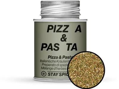 Produktbild von Pizza & Pasta Kräuter, 170ml Schraubdose
