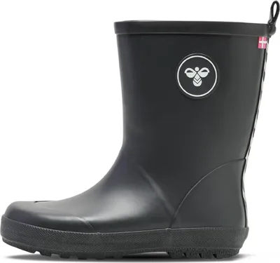 Produktbild von Hummel Rubber Boot Jr Kinder Gummistiefel Regenstiefel Stiefel Kinderstiefel wasserdicht schwarz 206511-2001, Schuhgröße:26 EU