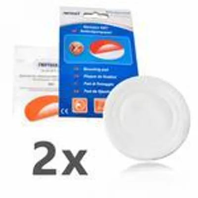 Immagine prodotto di NEMAXX® Pad Fissaggio Rilevatore Fumo Ø80 mm – Adesivo 3M High-Tack, Autoadesivo – Montaggio Senza Foratura – Per Fumo, CO e Termici – 2 Pezzi