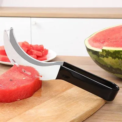 Image de Coupe-fruits multifonctionnel en acier inoxydable