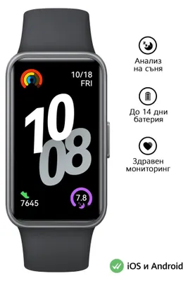 Obrázek produktu pro Huawei Band 10 (černý), Nora-B19F