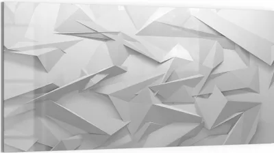 Produktbild von DEQORI Glasbild Echtglas 100x50 cm 'Geometrische Eleganz' Wandbild Bild modern Deko