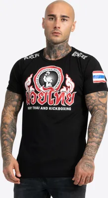 Obrázek produktu pro Pánské tričko slim fit THAILAND Black XXL BENLEE