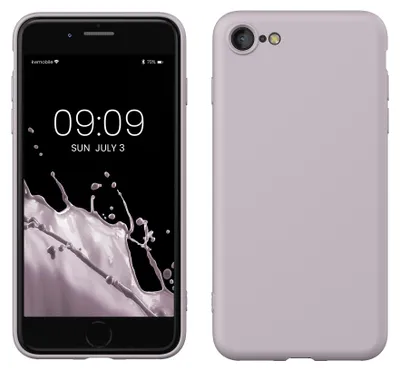 Produktbild von kwmobile Handyhülle für iPhone SE 2022 Hülle / iPhone SE 2020 / iPhone 8 / iPhone 7, für iPhone SE Hülle - Schutzhülle für kabelloses Laden - Case in