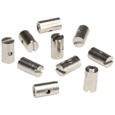 Produktbild von Schraubnippel Set 10 Stück 5 x 10 mm für Mofa Moped Roller Gaszug