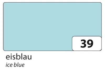 Produktbild von folia 67/25 39 Tonpapier 130g/m², 50x70cm, eisblau (25 Bogen)