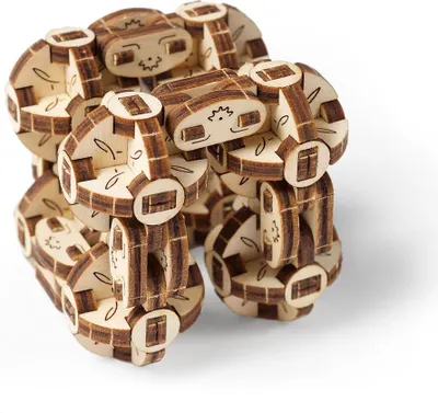 Produktbild von UGEARS Modellbausatz Flexi-Würfel