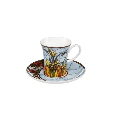 Zdjęcie produktu dla Goebel Artis Orbis Louis Comfort Tiffany Iris - Filiżanka do espresso nowość 2019 67011751