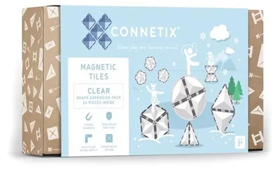 Produktbild von Connetix Clear Shape Erweiterungspaket 24 Stück