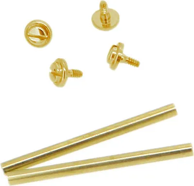 Produktbild von Minott > Bandstifte 12mm Uhrenstifte Ø 1,5 Edelstahl goldfarben 34191