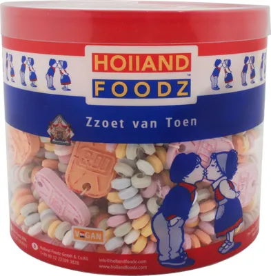 Produktbild von Holland Foodz Candy Uhren aus Traubenzucker Zuckerkomprimat 840g