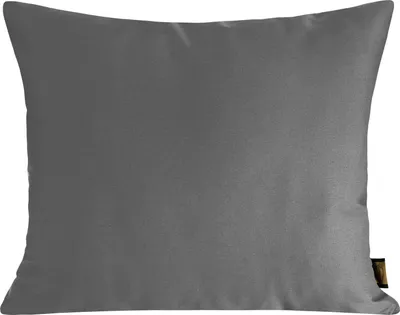 Produktbild von Eurofirany 464532, Grau, Satin, Baumwolle, Einfarbig, 50 x 70 cm, 200 g