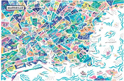 Image de Grafika Puzzle Marseille 1000 pièces jouet en carton coloré