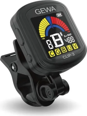 Produktbild von GEWA Wiederaufladbares Stimmgerät Clip-3 mit 360 Grad-Drehung