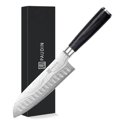 Produktbild von PAUDIN KW3 Santokumes 17,5 cm - Professionelles Koksmes - Messer japanischer Art