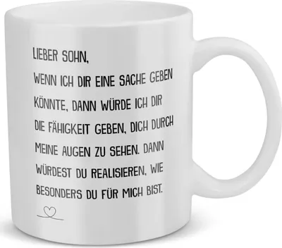 Produktbild von 22Feels Sohn Geschenk Geburtstag 18 Jahre Kinder Tasse Teenager Abitur Master Bachelor Uni Abschluss Firmung Konfirmation Meistertitel Weihnachten Kaffeetasse Männer