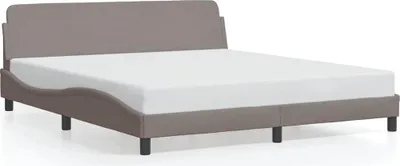 Obrázek produktu pro Rám postele "Dover" Taupe 180x200 cm látka