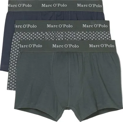 Produktbild von Marc O'Polo Herren Boxershorts Unterwäsche Baumwolle 3er Pack Mix701 S