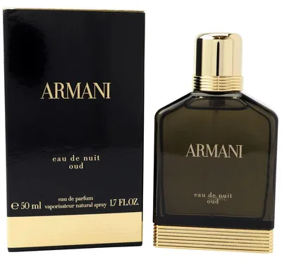 Produktbild von Giorgio Armani Eau De Nuit Oud 50ml, Männer, 50 ml, Nicht nachfüllbare Flasche, Spray
