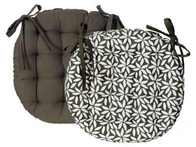 Obrázok produktu pre Atout Ciel, sedacia podložka, okrúhla, dvojfarebná, priemer 40 cm