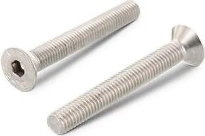 Produktbild von Schraube M6 x 50 DIN 7991 Edelstahl A2 - Packung mit 100 Stück