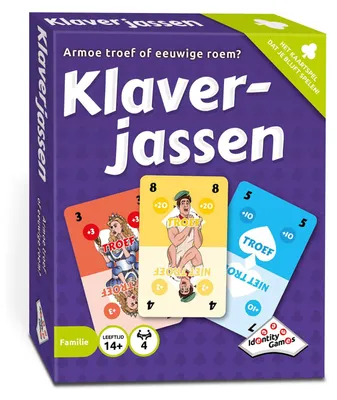 Produktbild von Identitätsspiele - Klaverjassen - Kartenspiel - Familienspiel - Karten