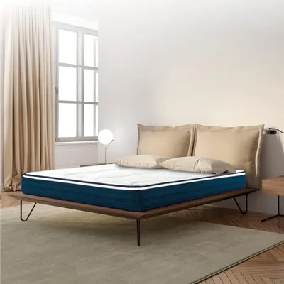 Matratze 120x190 cm, Polyurethan & Memoryschaum, 22 cm, mittelfest