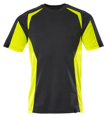 Produktbild von Mascot T-Shirt 22082-771-0917 Gr. L schwarz/hi-vis gelb