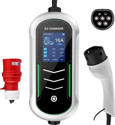 Produktbild von EV-Ladegerät, tragbares Design, einstellbarer Ladestrom, TYP2