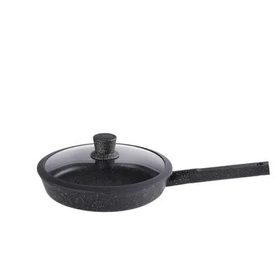 Image de Poêle à frire antiadhésive 28cm Poêle Revêtue Anti-rayures Anti-adhésive Gaz Induction Non-stick