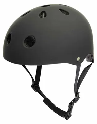 Obrázek produktu pro Dětská cyklistická helma, nastavitelná LED, M 55-58 cm, černá
