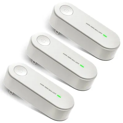 Produktbild von Dreiteiliger Ultraschall-Luftreiniger für Zuhause mit Milbenentfernung, Ionengenerator zum Einstecken, Luftreiniger für Zuhause, entfernt Gerüche.