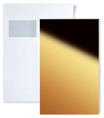 Image de 1 ÉCHANTILLON WallFace S-25078 A5 | Panneau mural Gold