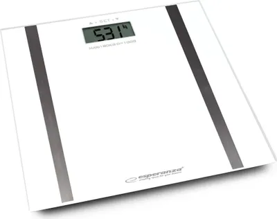 Obrázek produktu pro Esperanza Samba, Elektronická osobní váha, 180 kg, 100 g, Bílá, kg, lb, ST, Obdélník